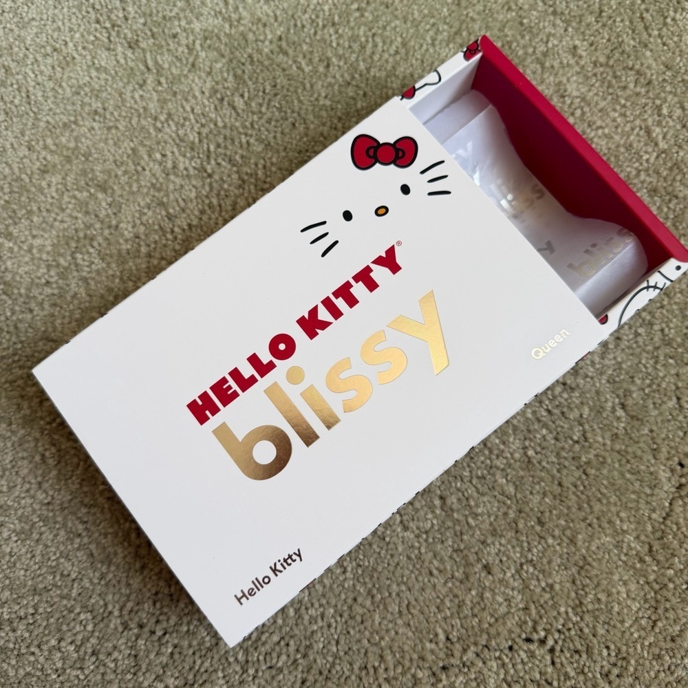 Hello Kitty Blissy Pillowcase Empty Gift Box Storage Organizer Jewelry Box Small